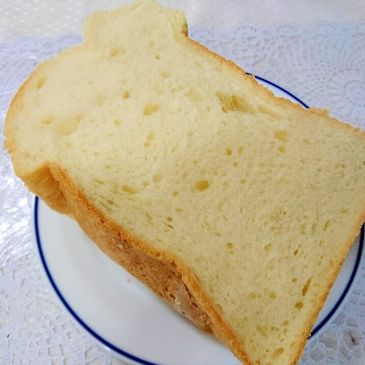 HBでふわふわ食パン